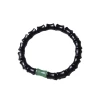 Single-loop bracelet made of green sandalwood, black sandalwood and rosewood, DIY style, factory wholesale, men's and women's prayer bead decorative jewelry bracelet Item Picture
