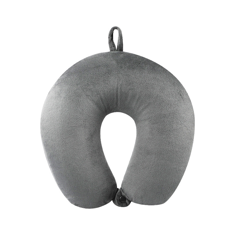 U-Shaped Pillow, Neck Pillow, Spandex Super Soft Foam Particle Pillow, Travel Pillow, Nap Pillow, Neck Rest Pillow, U-Shaped Pillow Item Picture
