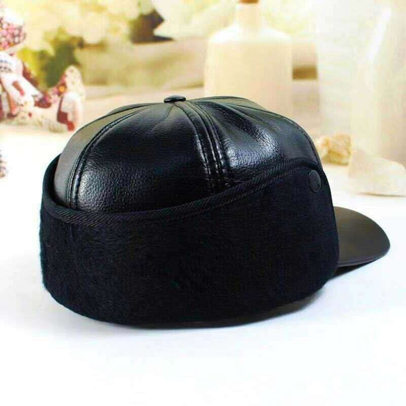 中老年帽子男/老头皮帽/老头帽子产品图
