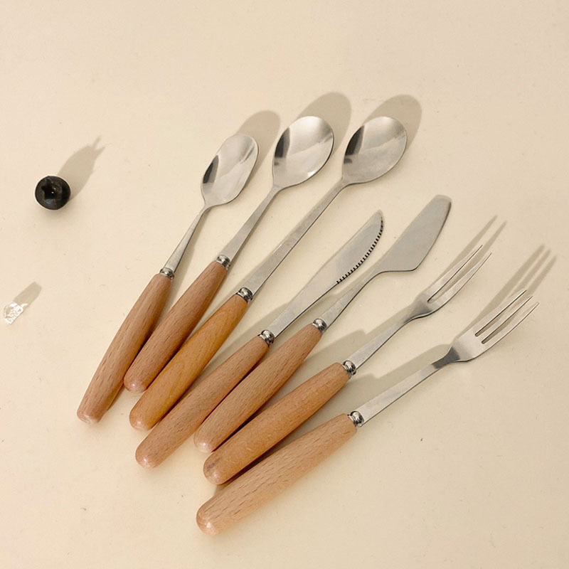 西餐刀、叉、勺实物图