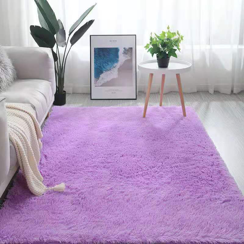 毛毛地毯地垫/卧室客厅地毯/家用毛毛地毯细节图