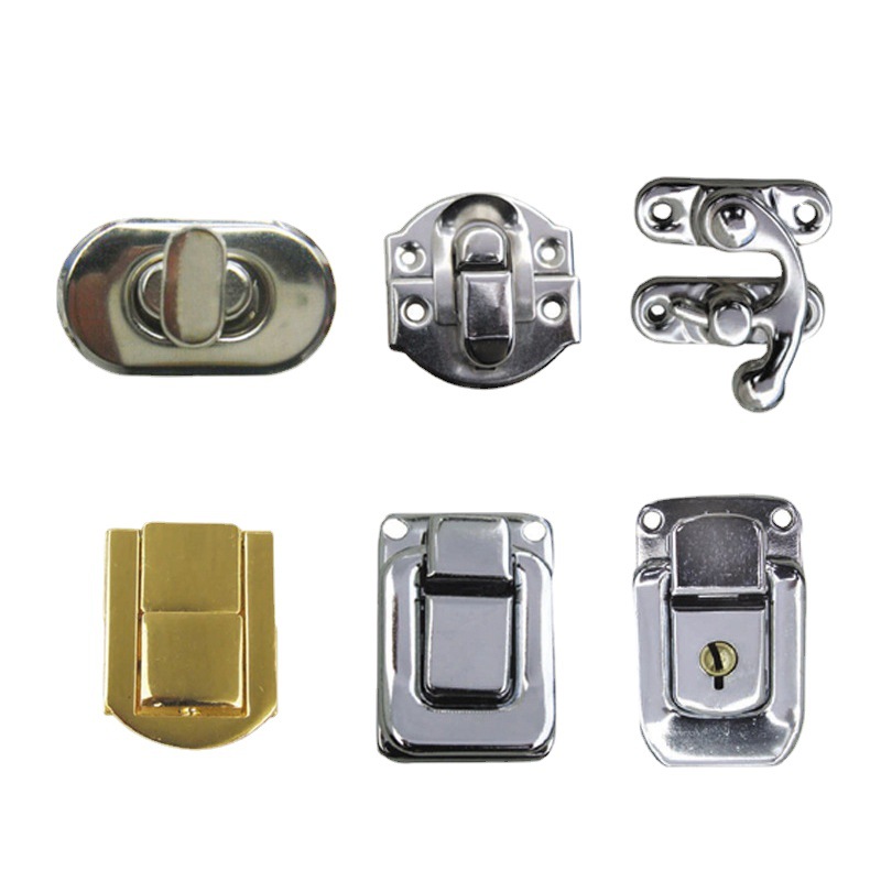铝箱锁扣/五金塑料配件/木箱铁皮锁产品图
