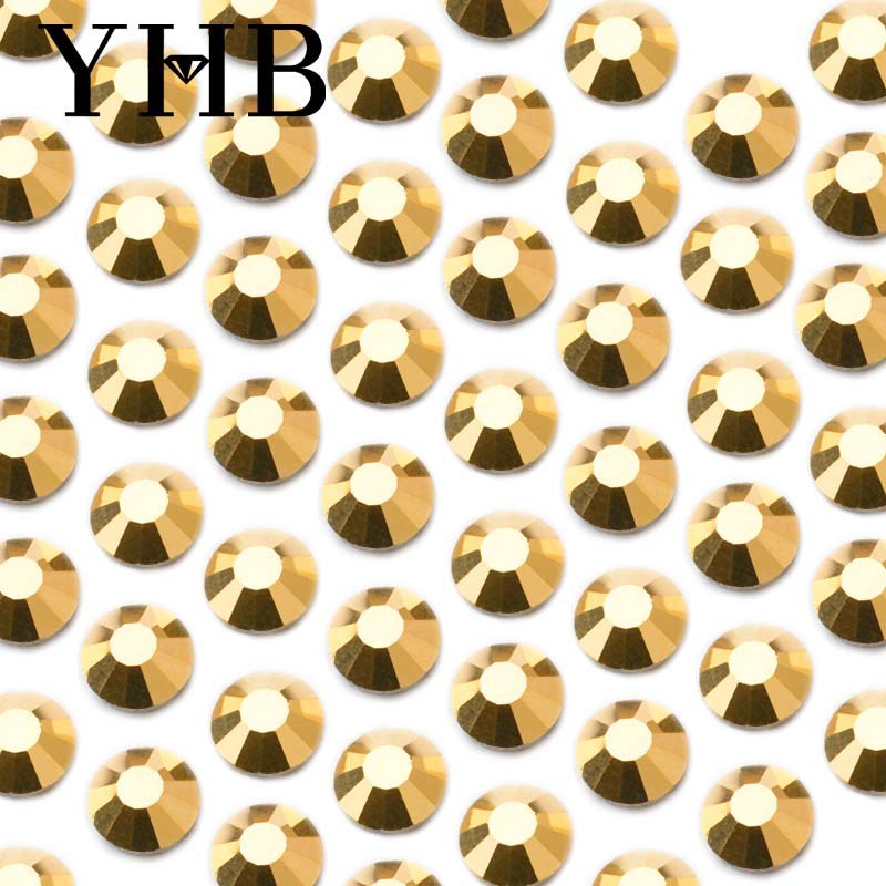 厂家直销现货黄金色24K服装辅料配件