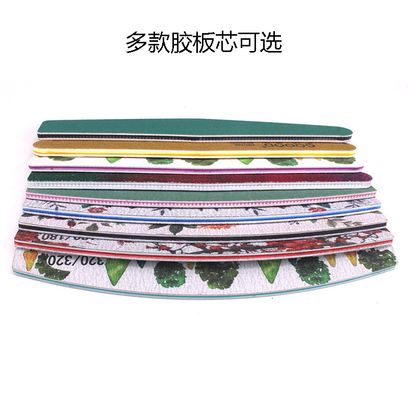 Nail print sanding strips, multi-purpose grinding and shaping nail files, polishing strips, sandpaper files, shanilak Specification image