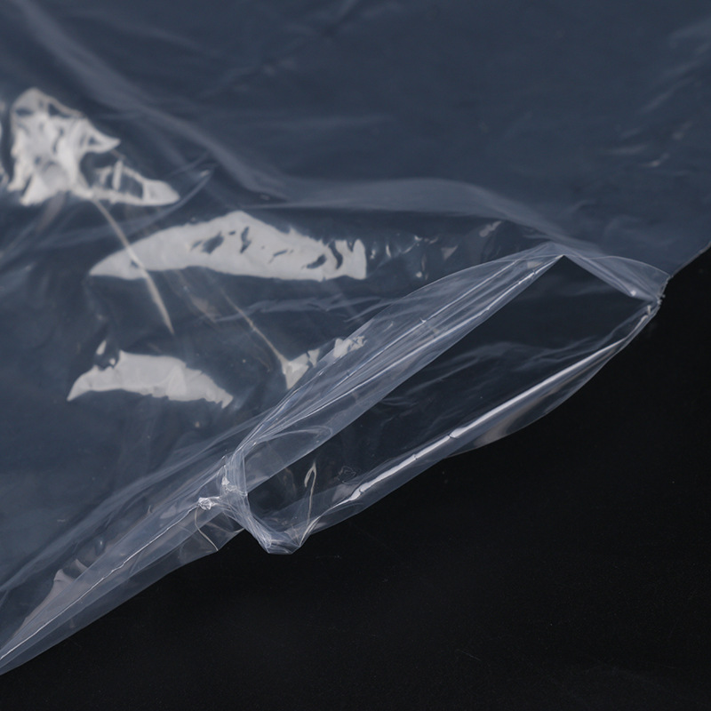 Disposable pe hanging bags for clothes and suits, printed dust-proof bags for dry cleaners, PE transparent plastic dust-proof covers for suit bags details Picture