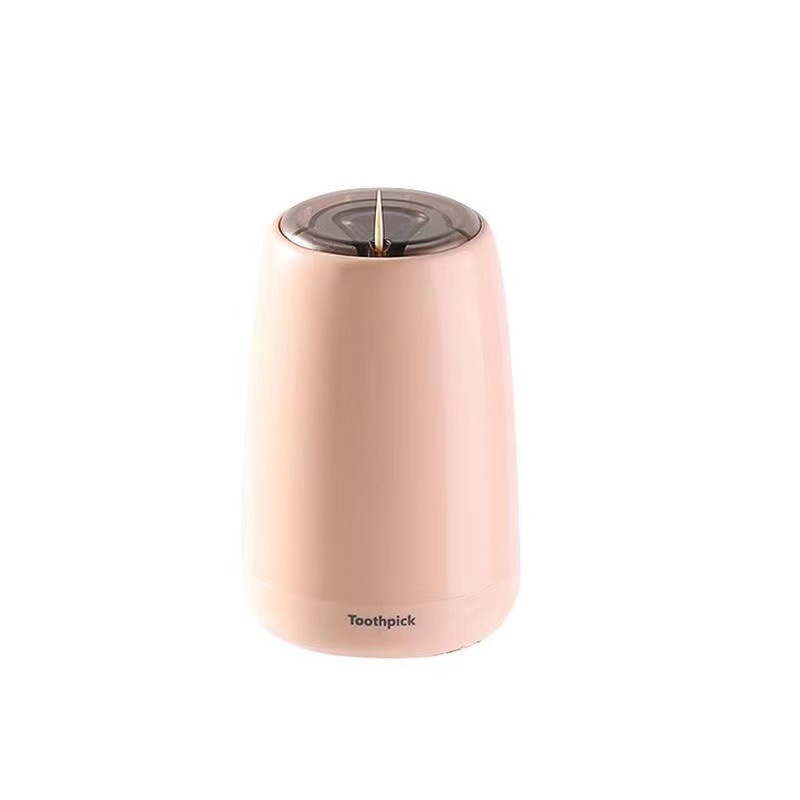 Creative push-type toothpick holder with automatic pop-up function, portable toothpick can storage box for home living room and kitchen Item Picture