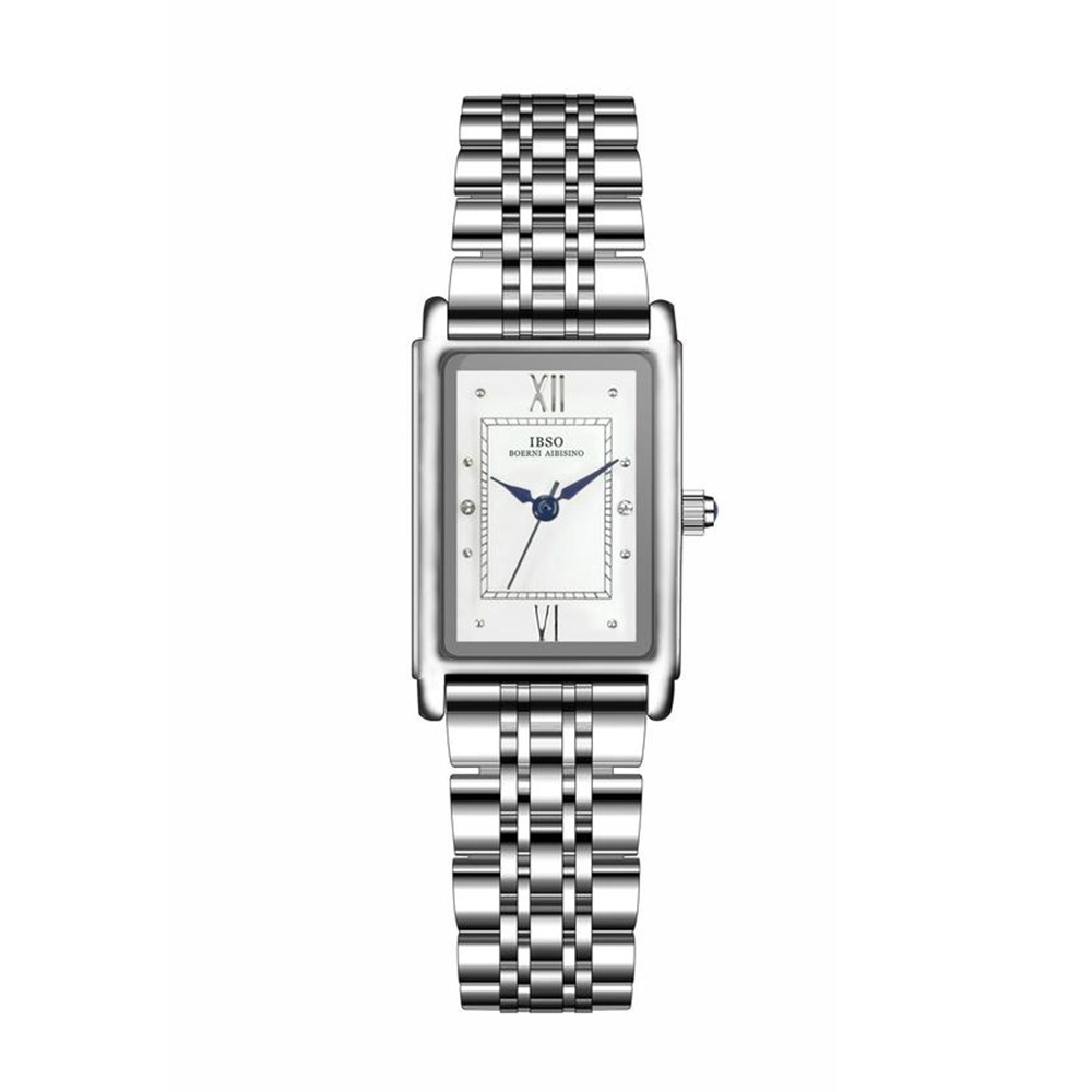 IBSO/ Aubisino Douyin Live-streaming bestseller rectangular fashionable ladies' quartz watch supports drop shipping Specification image