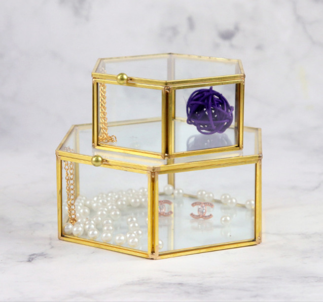 Glass storage box details Picture