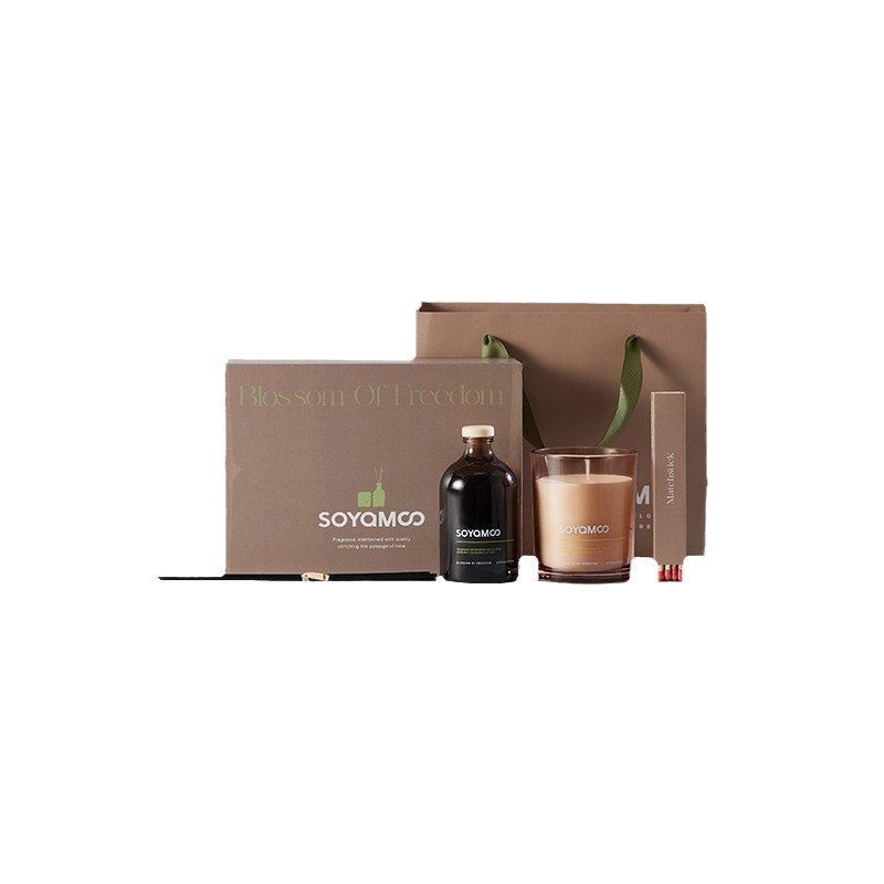 Flameless aromatherapy essential oil series gift box set, spa Shop healing fragrance display, Hotel lobby Earth Fragrance Item Picture