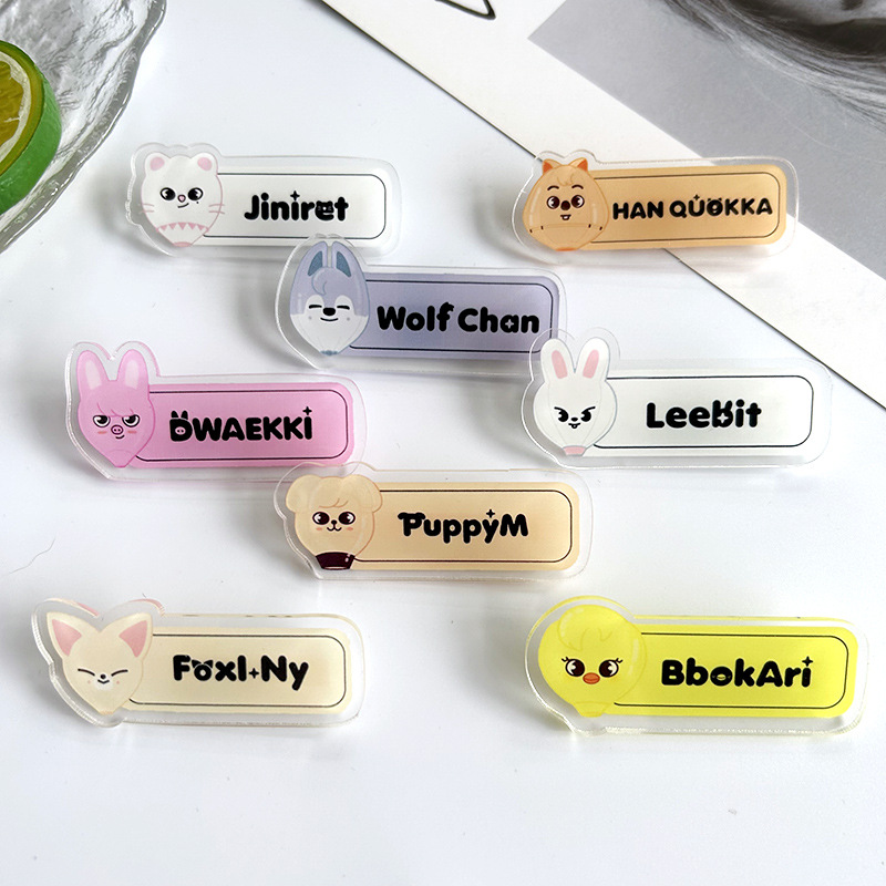 StrayKids《5-STAR Dome Tour 2023》亚克力胸牌 徽章 配饰 周边