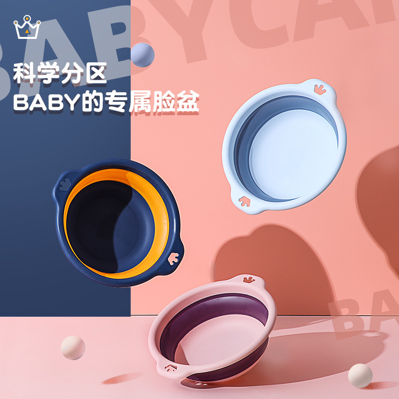 Home hanging kitchen wash basin Folding wash basin Travel portable folding wash basin Large plastic basin 01201-176 Application Scenario