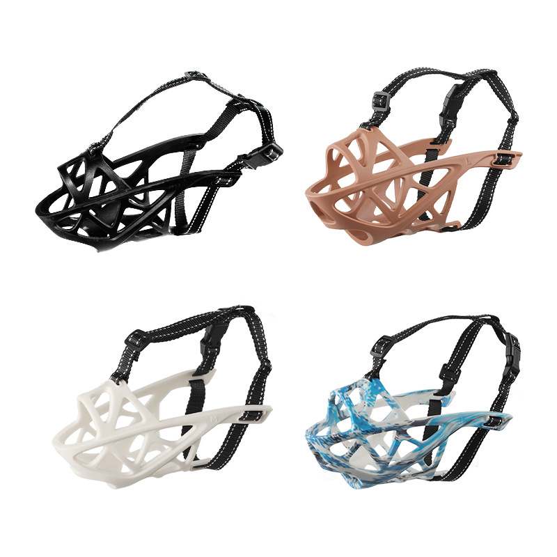 Pet products Amazon new professional anti-bite dog muzzle medium and large dog adjustable dog muzzle Application Scenario