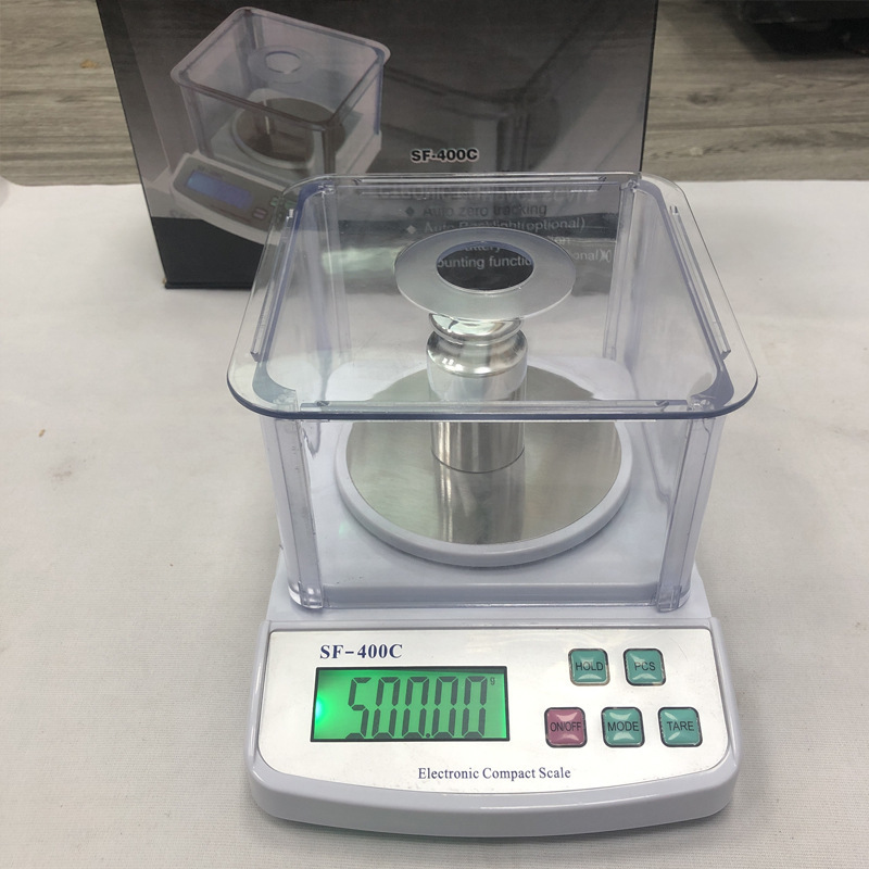 Cross-Border Supply Sf400c Electronic Scale 500G/0.01G Jewelry High-Precision Kitchen Scale Baking Scale Electronic Scale Application Scenario
