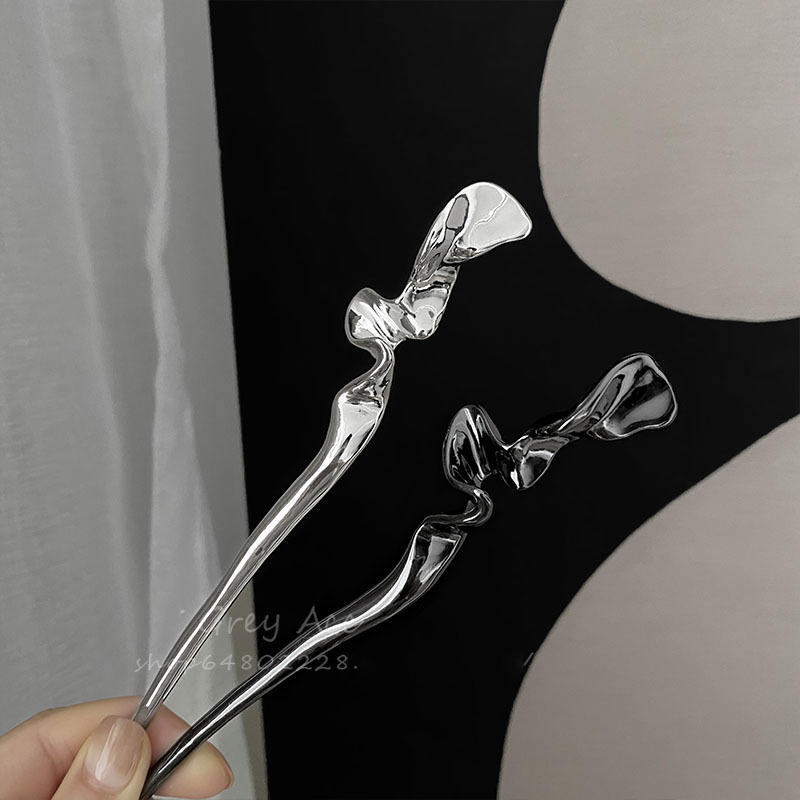 Original Design Simple Sweet Cool Spice Girl High-Grade Hairpin Daily Minority Hairpin