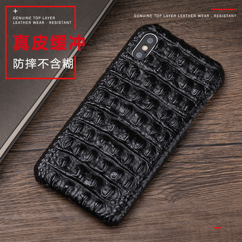 This genuine leather full-cover crocodile top and bottom pattern protective case is suitable for Apple iPhone 15/14 13 phone cases Application Scenario