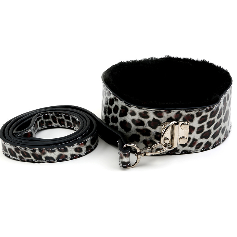 Adult sex toys plush sex collar female prop sex products alternative adult leash dog chain sex toy sex tools