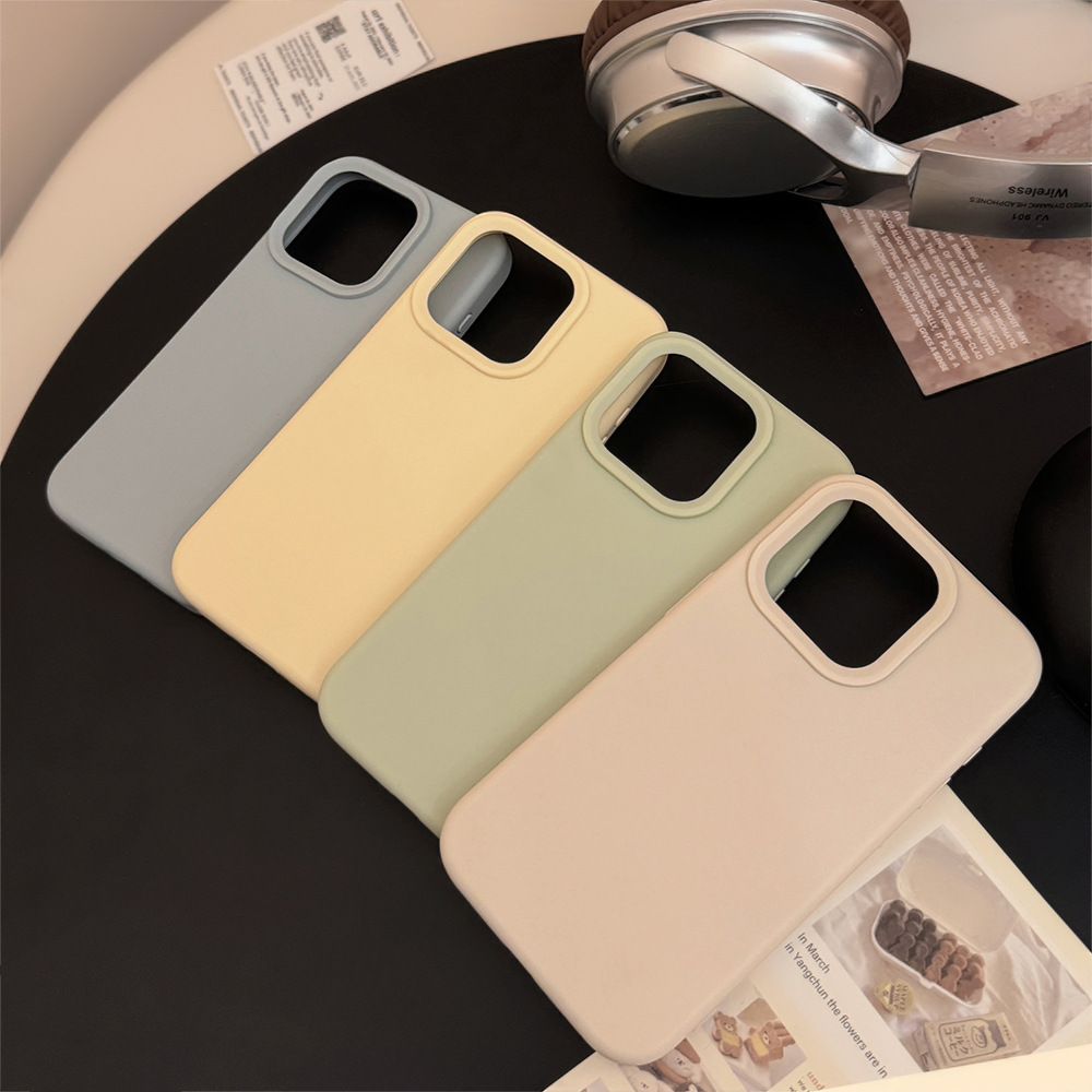 ins纯色简约iphone17pro max适用15苹果手机壳16高级磨砂13防摔12详情26
