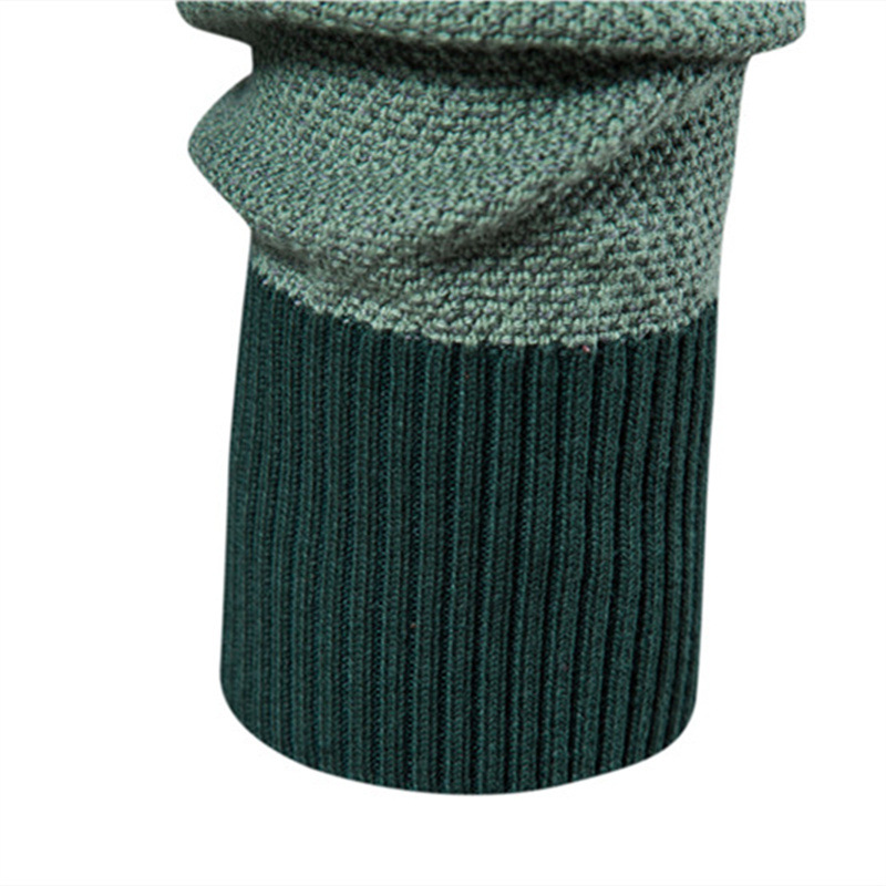 Sweater Men's 2021 Autumn new striped patchwork long-sleeved men's knitted sweater, fashionable round-neck men's casual sweater Application Scenario