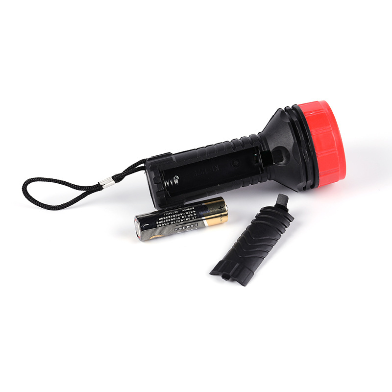 Custom Logo Color Cross-Border Mini Flashlight Strong Light Outdoor Flashlight 1228 Africa Foreign Trade Application Scenario