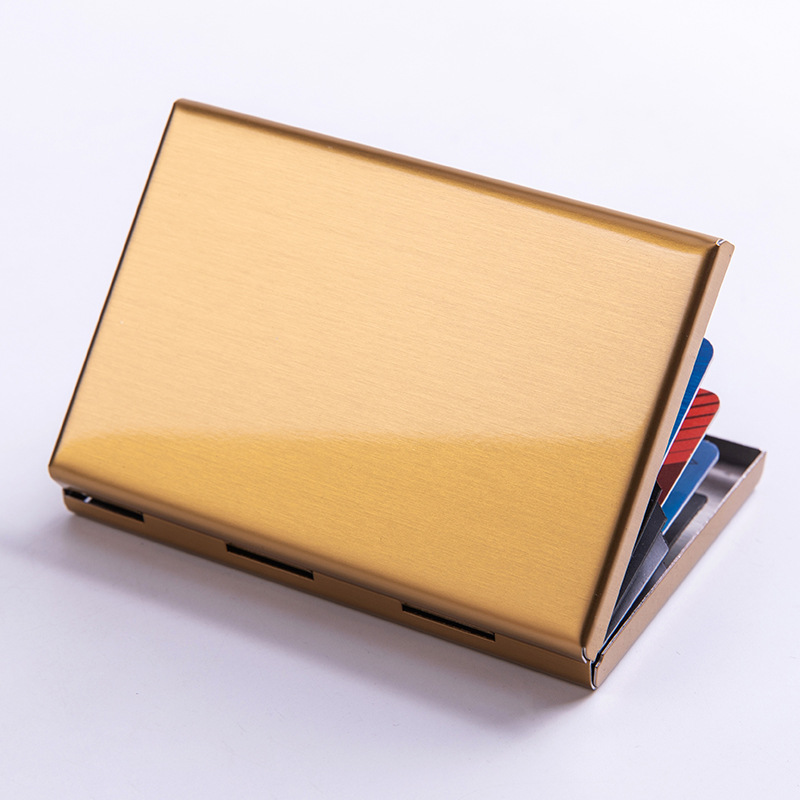 Wholesale Aluminum Alloy Credit Card Boxes, Card Cases, Business Card Boxes, Anti-Demagnetization Rfid Business Card Holders, And Metal Business Card Cases