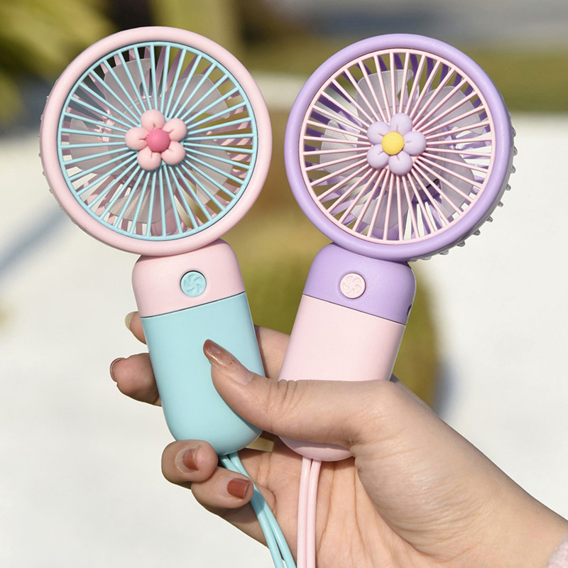 Portable mini usb charging wireless student handheld desktop electric fan