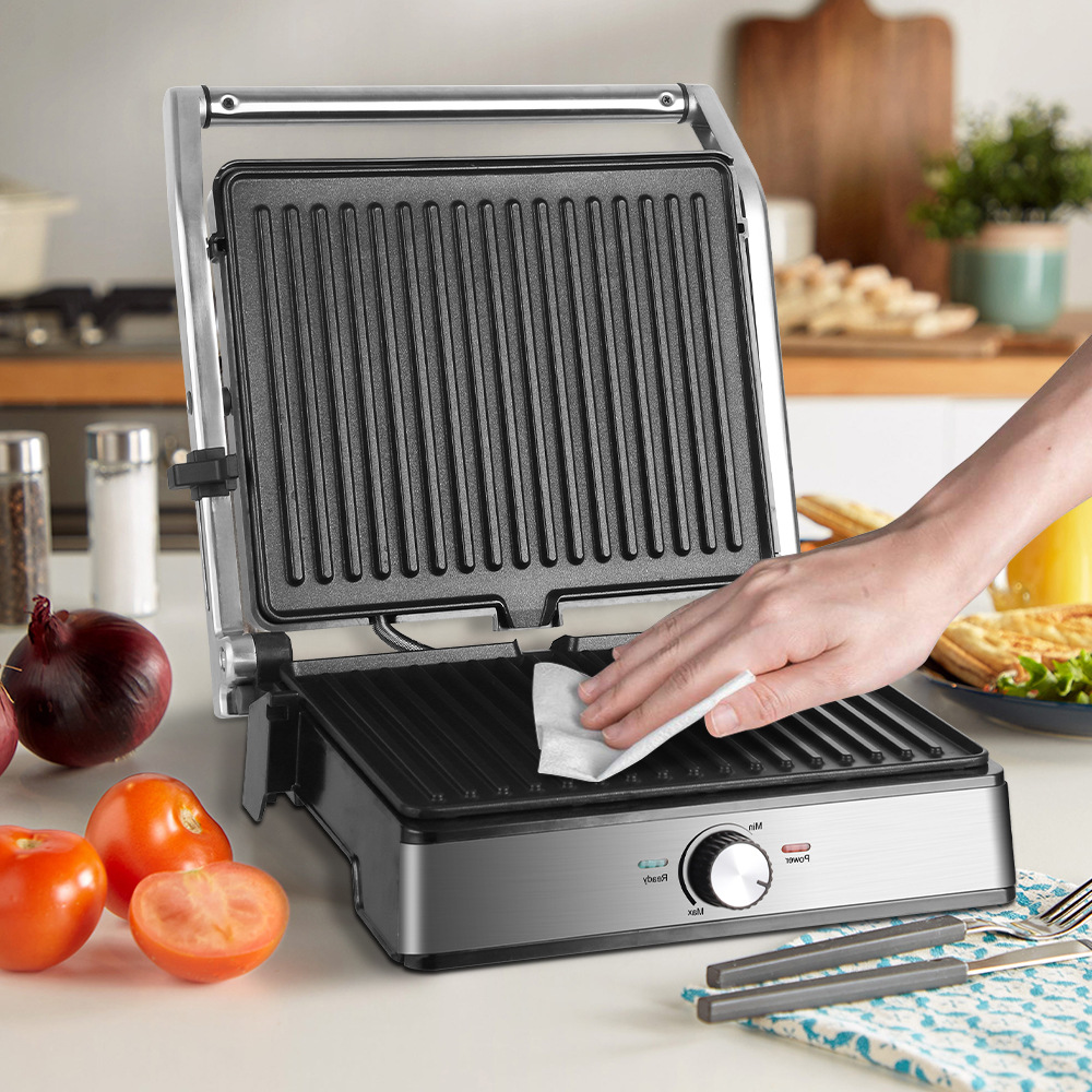 winningstar Cross-border Breakfast Sandwich toaster Multi-functional Panini Sandwich Grill Specification image