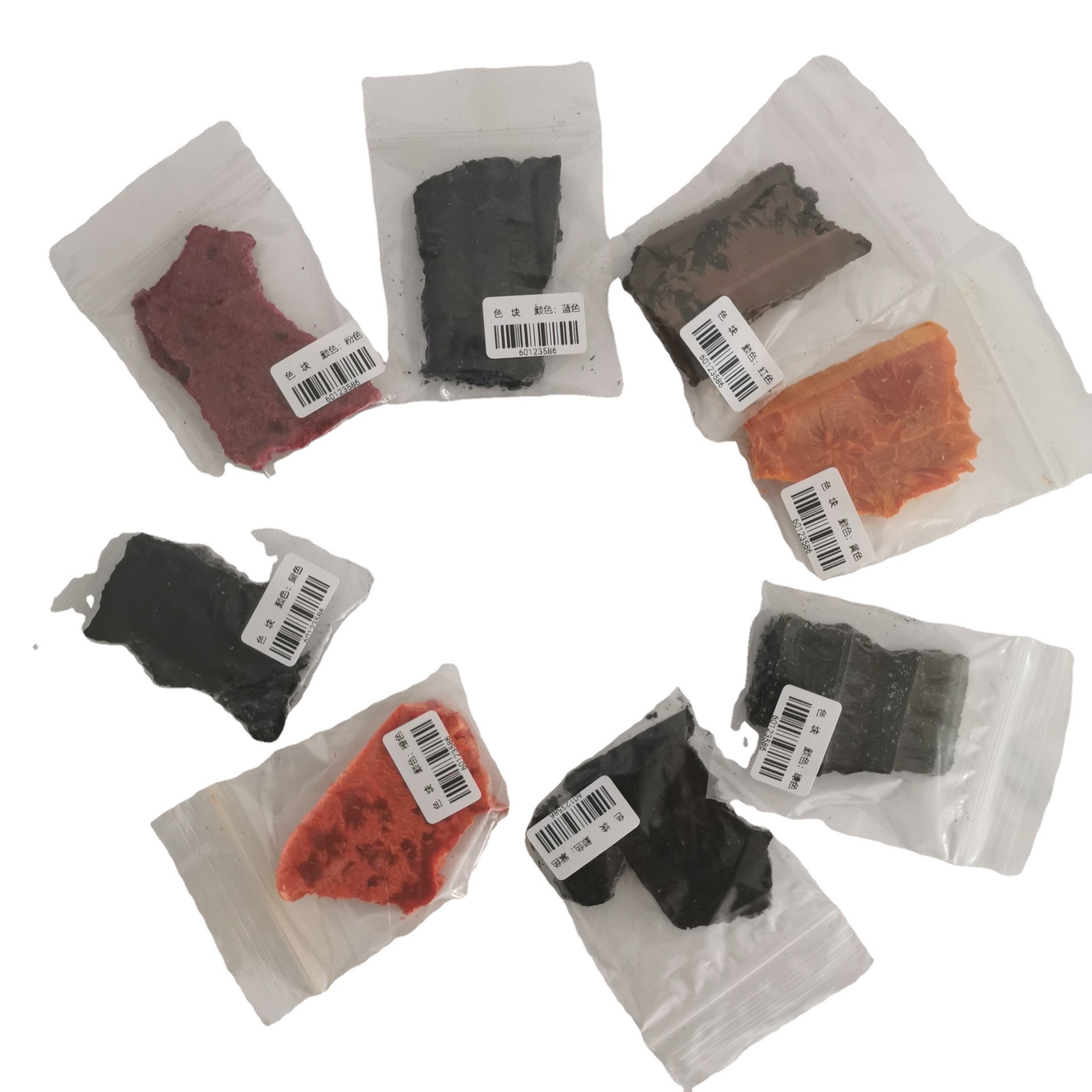 Factory direct sales of candle color blocks, soy wax, ice flower wax, beeswax pigments, DIY wax pigments Item Picture