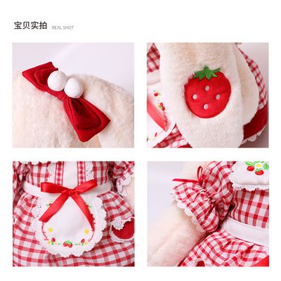 Lolita Rabbit plush toy, girl's bed sleeping pillow, large doll Application Scenario