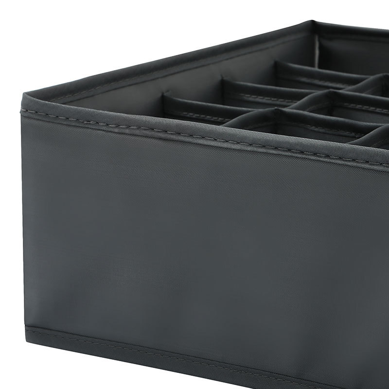 20 Grid Underwear Storage Box Drawer Type Household Socks, Bra, Underwear, Clothing Organizer Box Divided Into Three In One Specification drawing