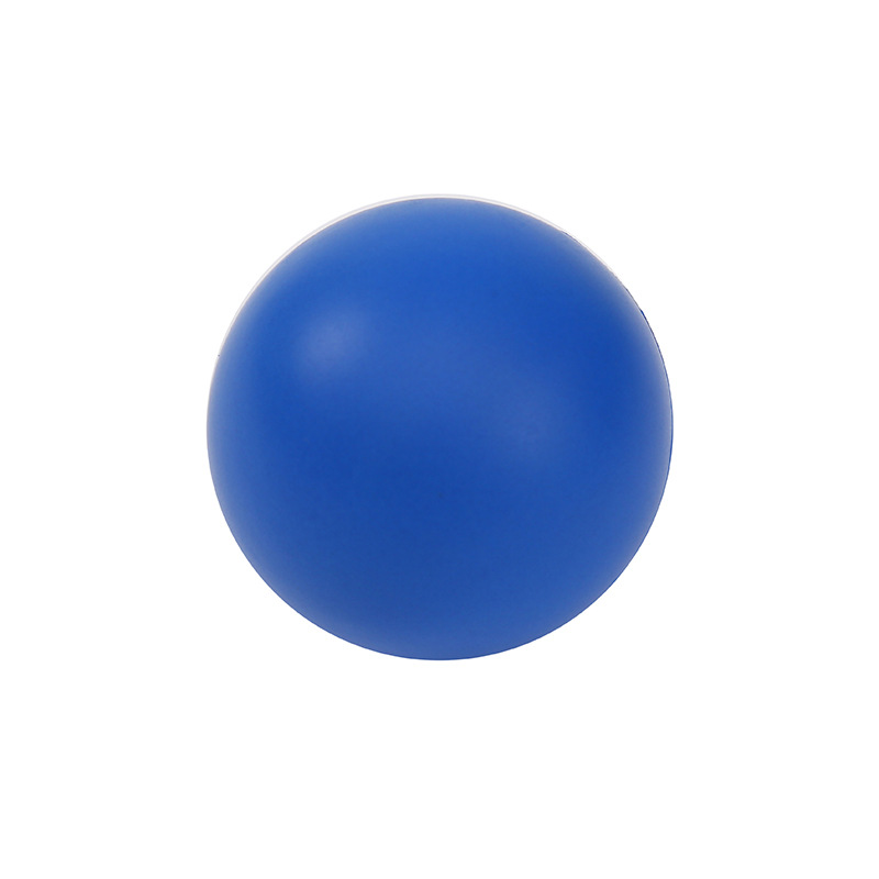 Factory Source Advertising Ball 6.3Cm Pu Foam Pressure Fixed Color Card Number Gift Ball Toy Ball Logo Item Picture
