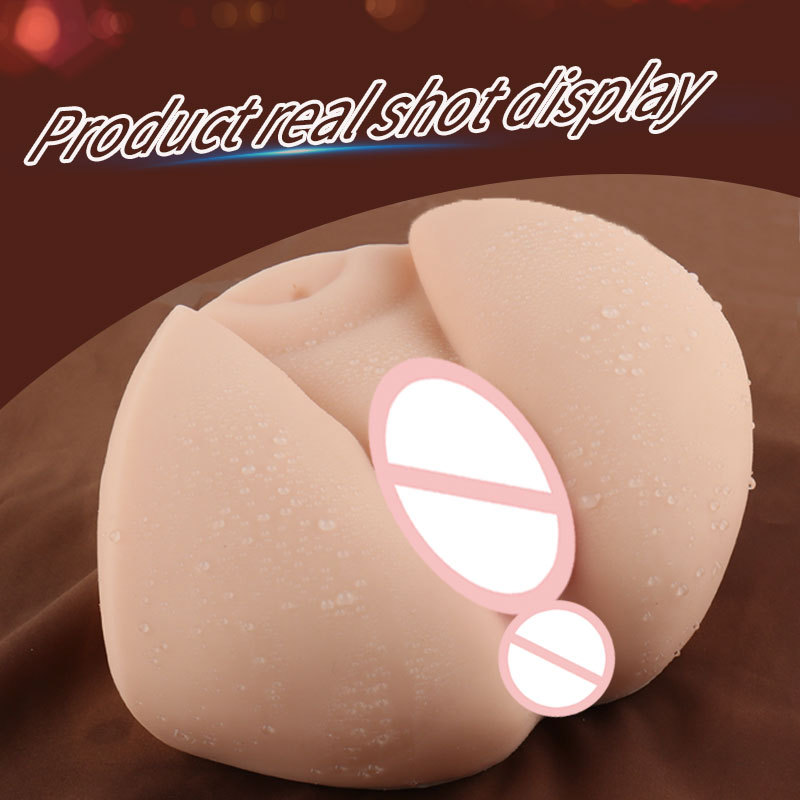 Big butt pussy buttock inverted mold sex toy man masturbation machine airplane cup foreign trade adult products Specification drawing