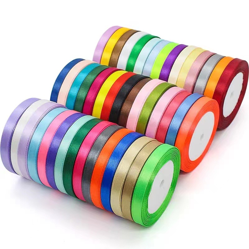 Factory wholesale 1-centimeter ribbons, colored ribbons, braided ribbons, silk ribbons, cloth ribbons, strips, woven ribbons, ribbons, and diy decorative ribbons Application Scenario