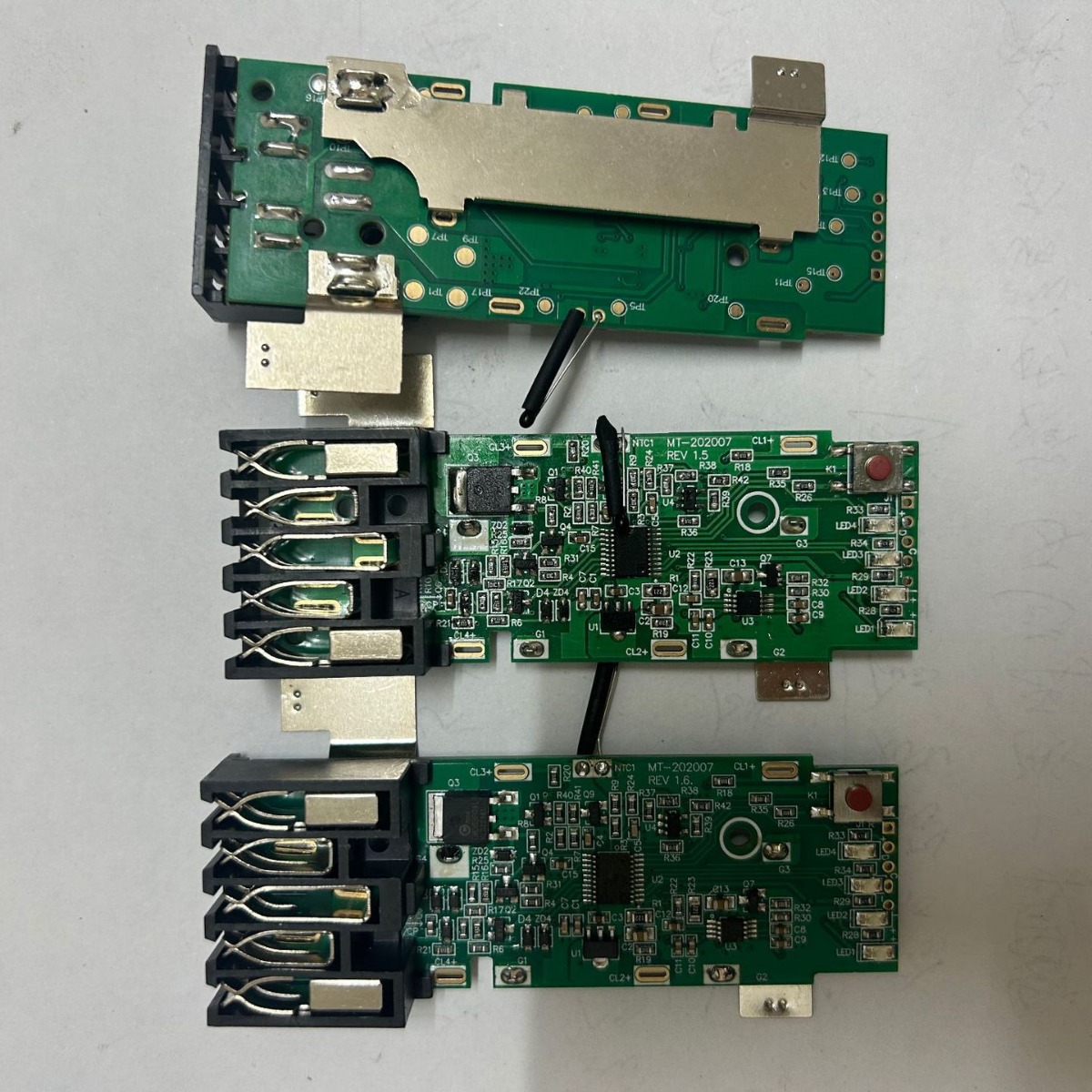 Alternative to Milwauke/ mivochi M18 lithium battery pack protection board with communication programmable details Picture