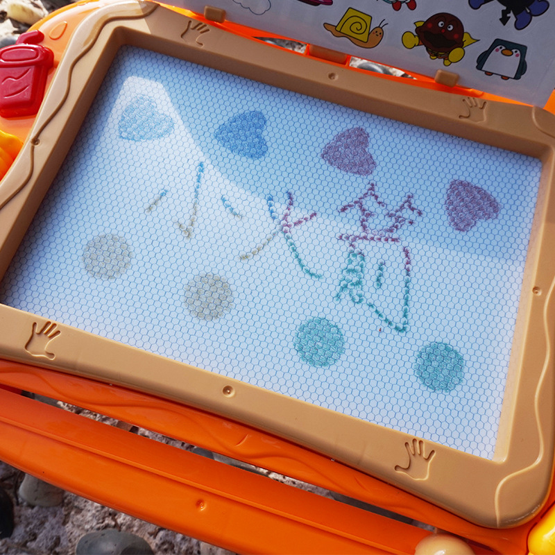 儿童面包画板桌彩色磁性写字板婴幼儿益智超人画板宝宝涂鸦板桌详情图3
