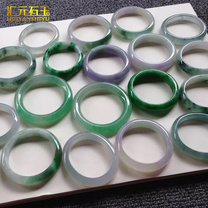 A Cargo Jade Bracelet A Cargo Ice Kind Yang Green Violet Myanmar Jade Jade Bracelet Wholesale Jade Jade Bracelet Specification drawing