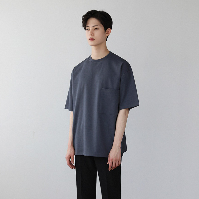 短袖/t恤男士短袖潮流/T恤/服装/半袖细节图