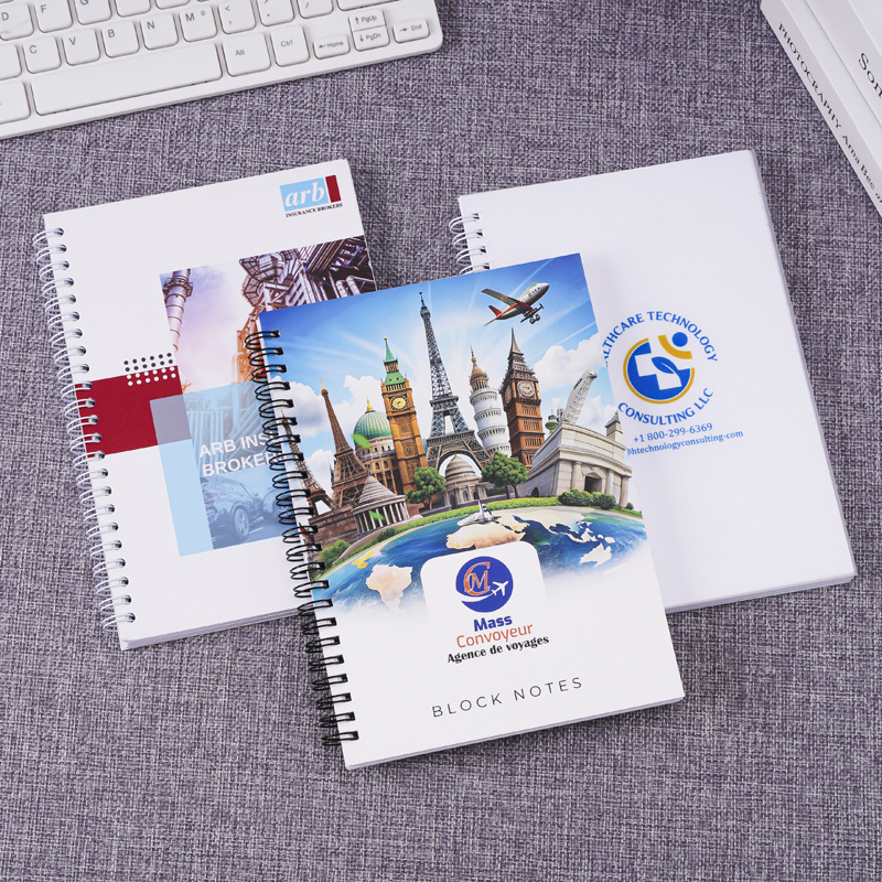 厂家定做线圈本 广告活页本 创意卡通记事本 线圈笔记本定制LOGO