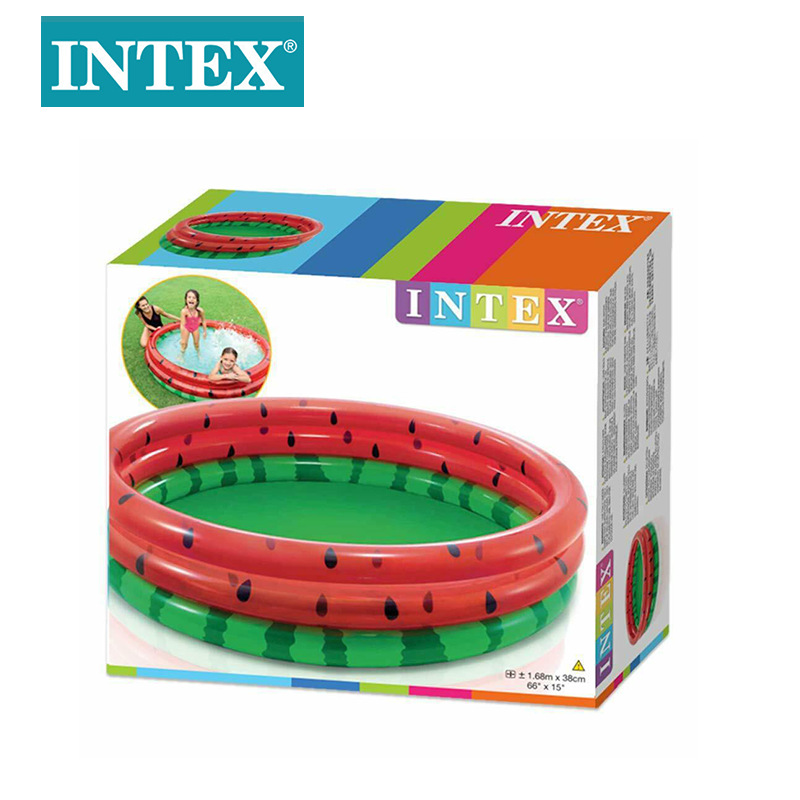INTEX58448 Watermelon Pool Children's Entertainment Inflatable Pool Family Outdoor Summer party Pool wholesale thumbnail