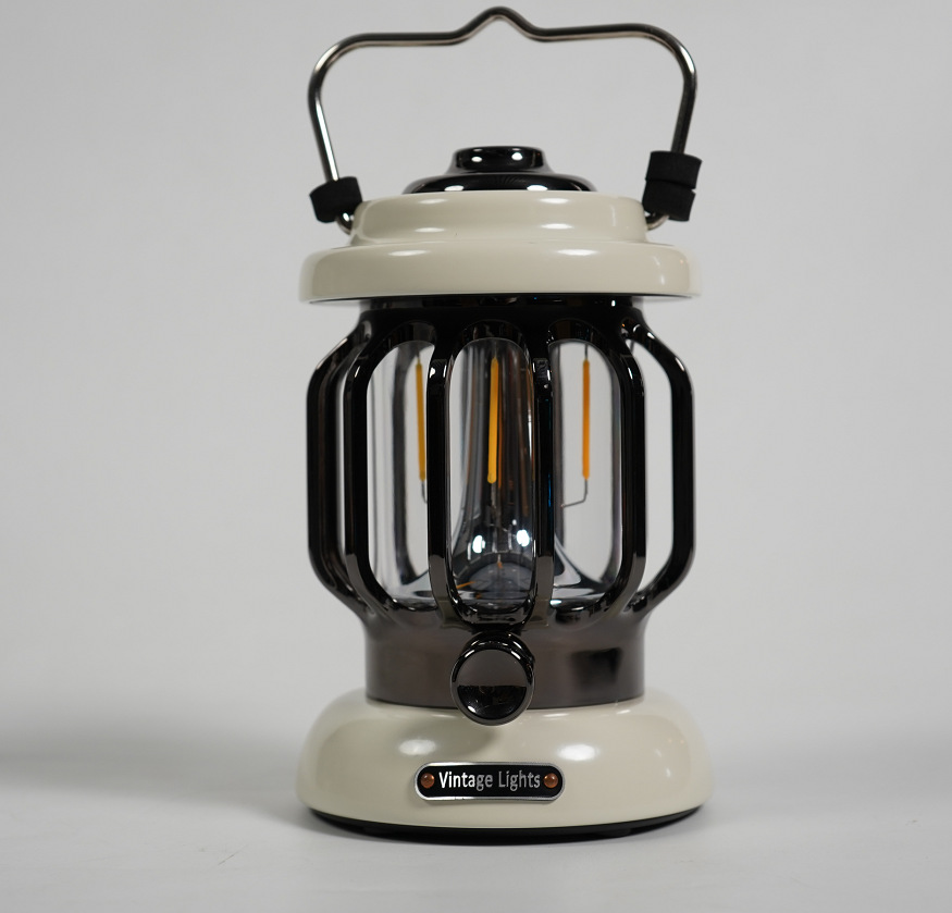 Outdoor camping lights, LED retro portable tent lights, portable USB horse lights, ambient night lights Specification image