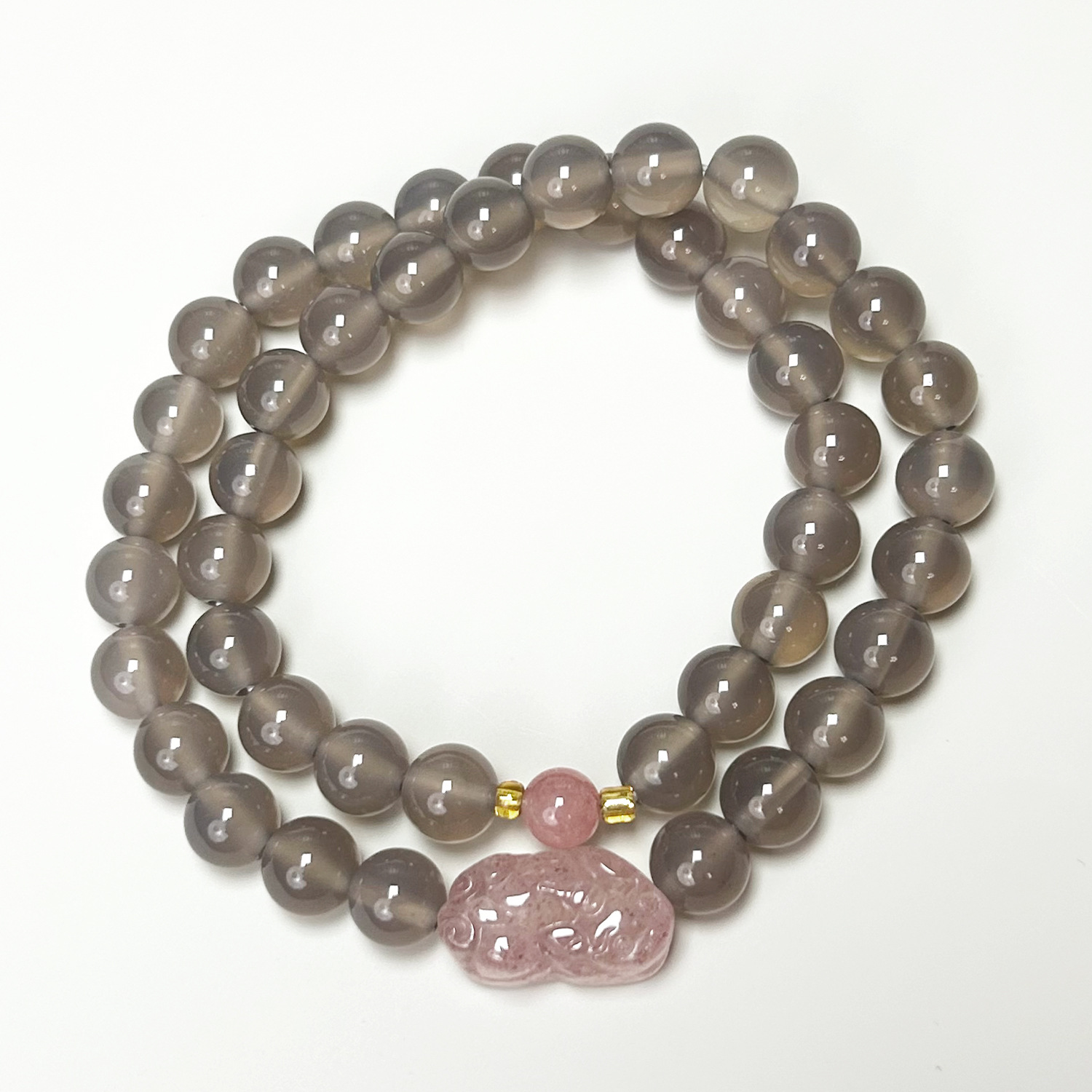 手链/水晶手串/手串/饰品/情侣手链细节图