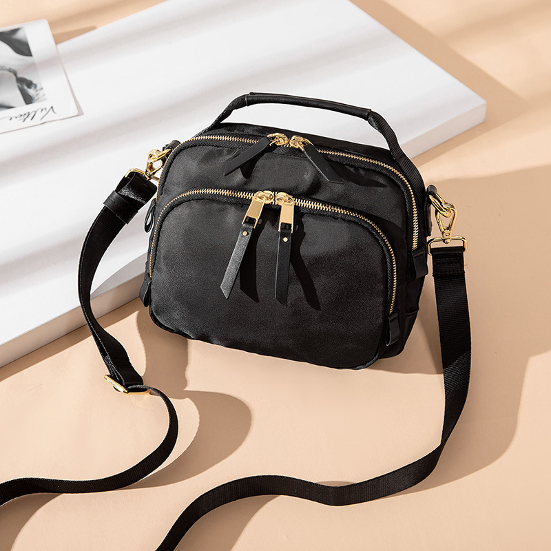 夏季新款时尚女包休闲百搭邮差包女士斜挎包单肩包手提包简约时尚