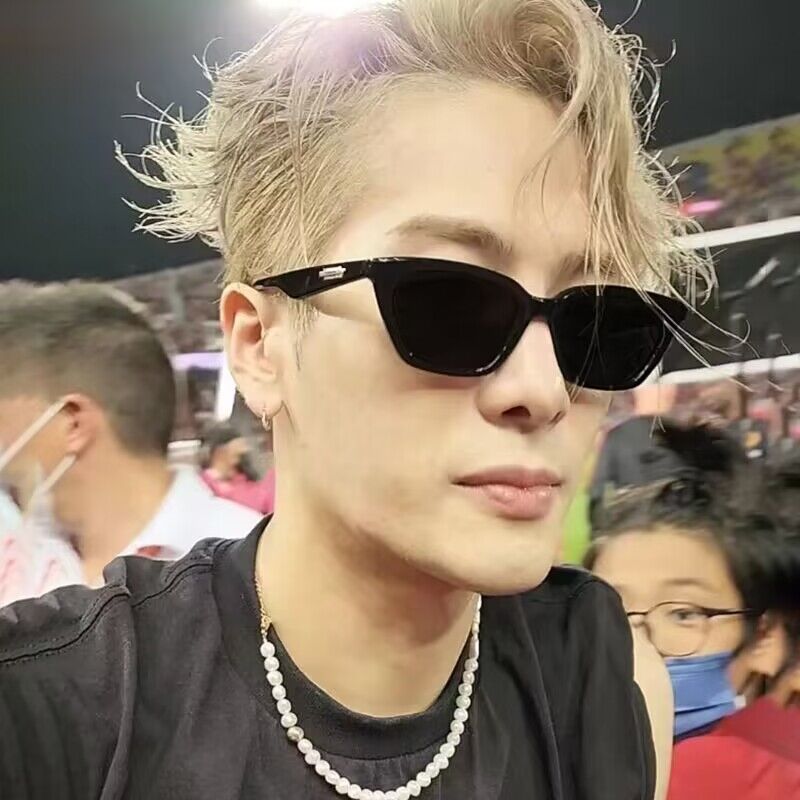 王嘉尔同款gm墨镜男款潮高级感猫眼小框复古夜店蹦迪偏光太阳眼镜