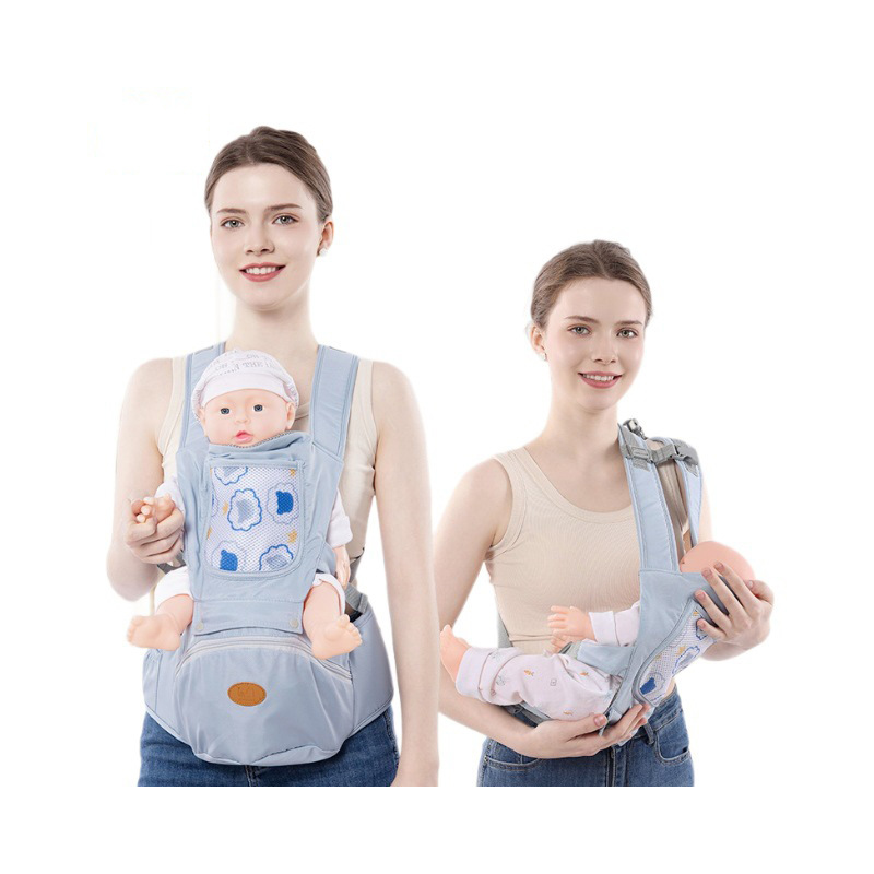 Cross-border best-selling baby carrier, a front-hugging baby holding wonder, a waist stool for carrying children and babies, which can store children's seats Item Picture