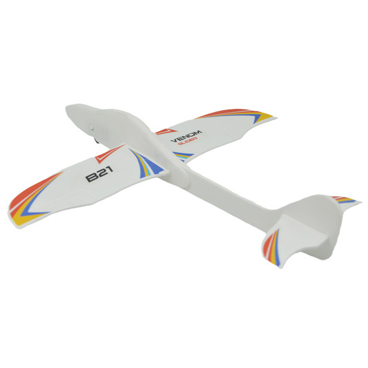 Rubber band ejection aircraft hand-thrown foam glider model aircraft competition training equipment B21 aircraft Specification image