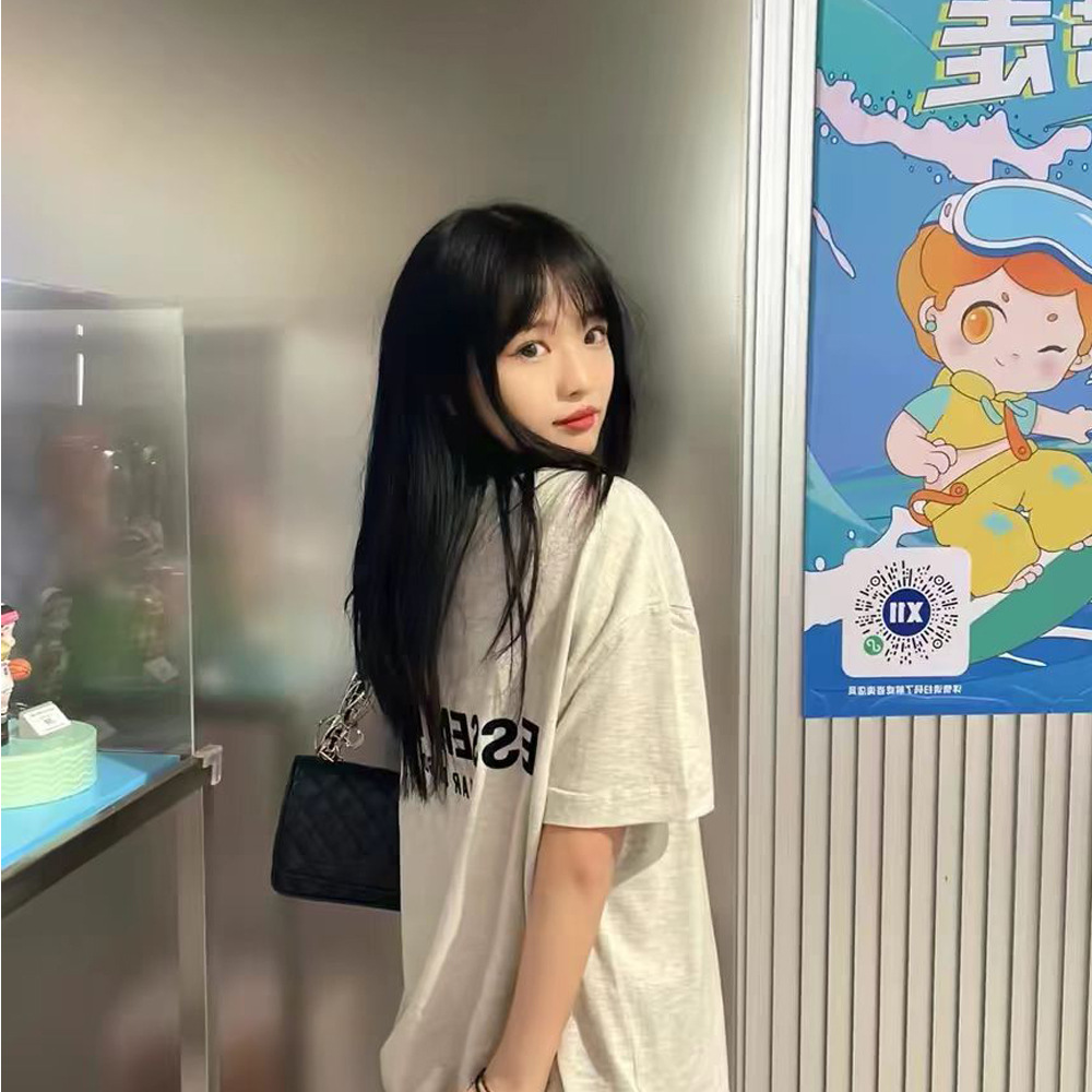 FOG复线ESSENTIALSZONE第八季植绒字宽松大码OS短袖T恤男高街潮牌详情32