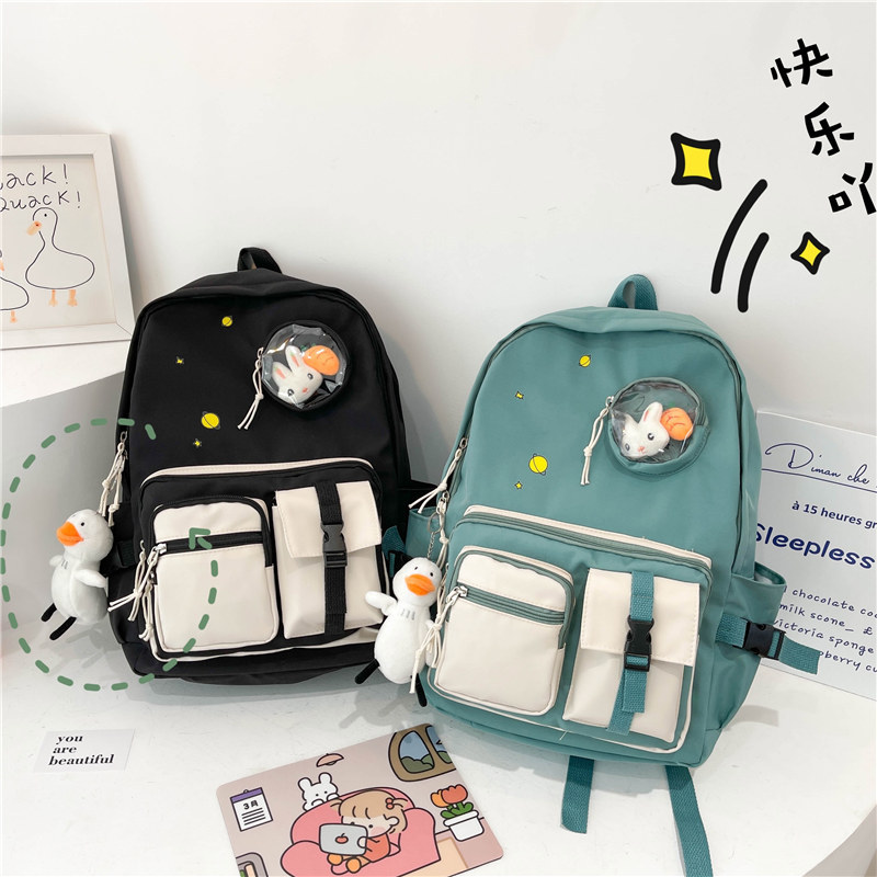 Backpacke Nylon cloth bags Backpack SchoolBags explosion-style Large quantity discount Wholesale customization welcome consulting, ordering! Application Scenario
