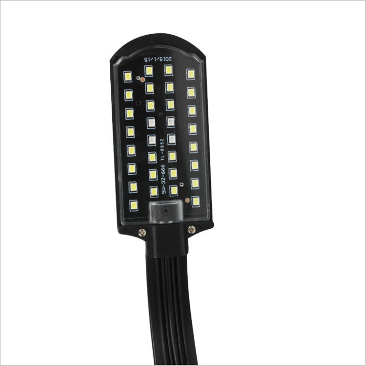 Fish tank clamp light LED high-brightness aquarium and aquatic plant light, fish tank lighting lamp, blue and white LED clamp light lighting lamp Specification image