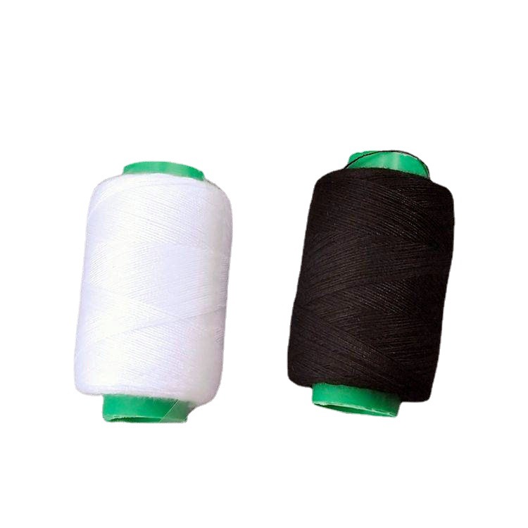 A set of 2 black and white thread cross-stitch needles and threads in a bag, sewing thread for foreign trade needlework, one-yuan small commodity wholesale Item Picture
