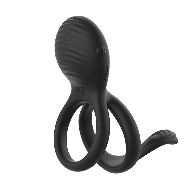 The private desire vibration locks the essence ring, and the fun shared massage male stimulation delay ring details Picture
