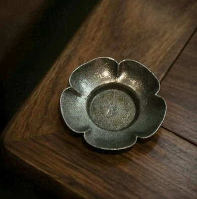 厂家直销铜合金杯垫 功夫茶具配件茶道茶托杯托 日式杯托
